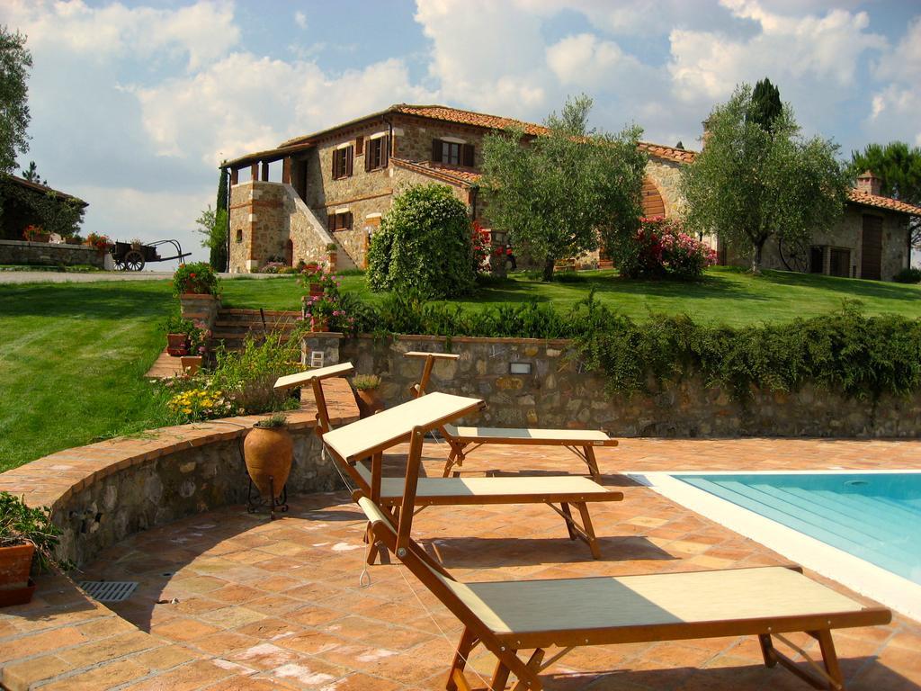 Agriturismo Poggio Istiano Bagno Vignoni Exterior foto